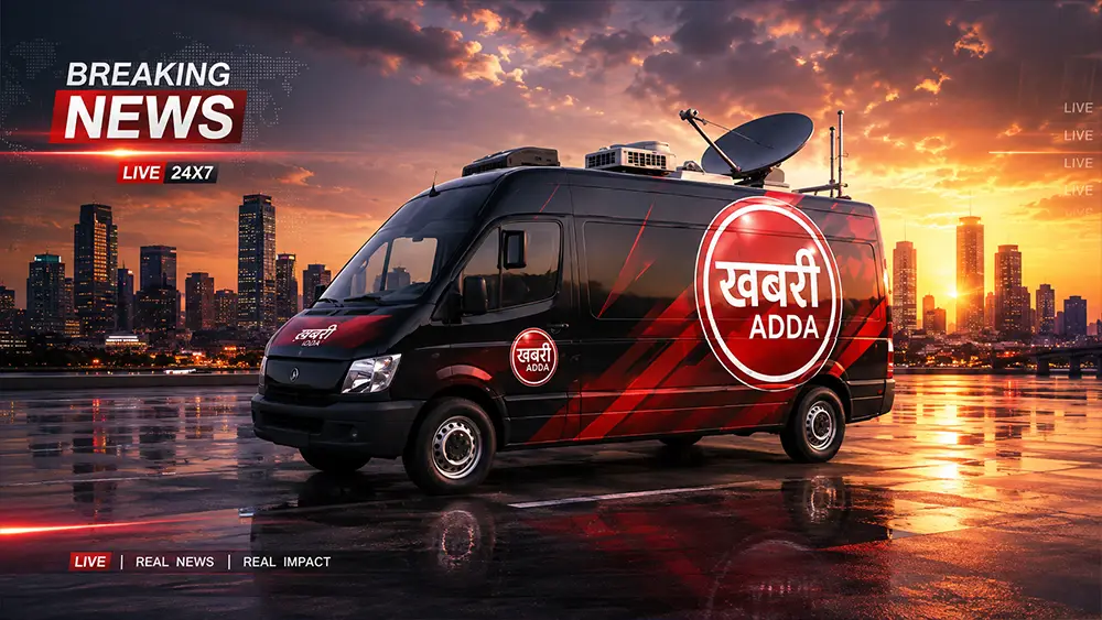 Khabree Adda OB Van Branding